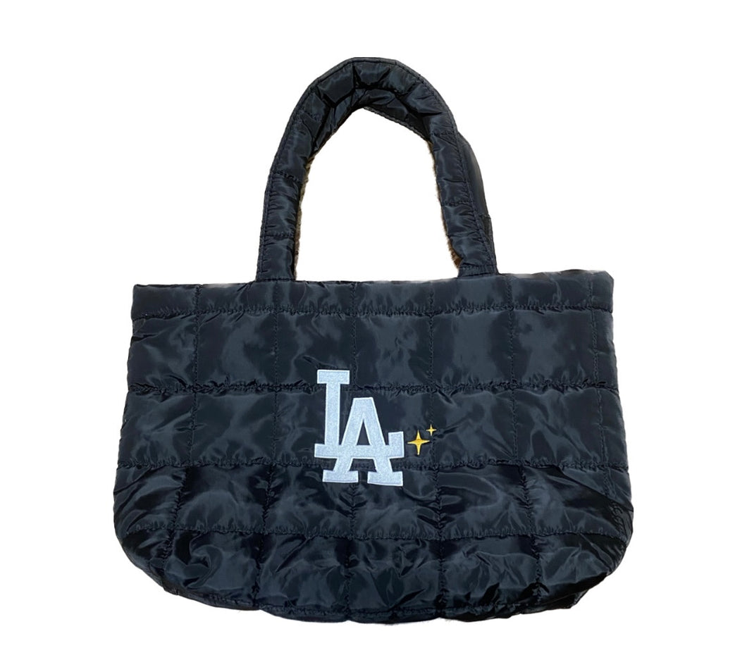 Los Angeles (Gold Star) Puffer Bag
